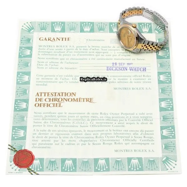 Terrific Replica Rolex Datejust 16233 Caliber 3135 Automatic Movement 36mm Steel Case Watch - Image 5