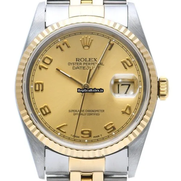 Terrific Replica Rolex Datejust 16233 Caliber 3135 Automatic Movement 36mm Steel Case Watch - Image 6