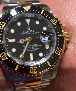 Incredible Replica Rolex Sea-dweller 126603 Caliber 3235 Automatic Movement 43mm Gold/steel Case Mens/unisex Watch