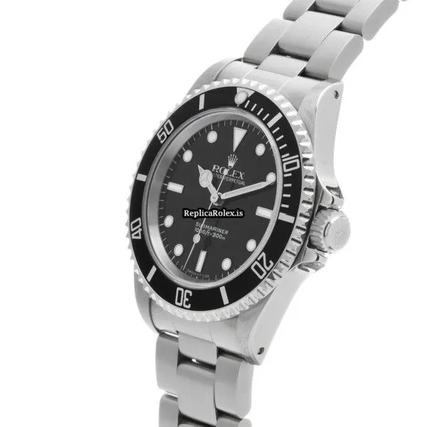 Fine Replica Rolex Submariner 14060 Caliber 3000 Automatic Movement 40mm Steel Case Watch - Image 2