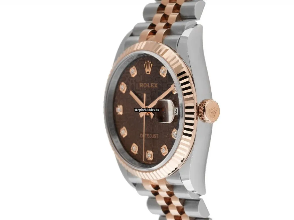 Exquisite Replica Rolex Datejust 126231 Caliber 3235 Automatic Movement 36mm Gold/steel Case Mens/unisex Watch - Image 2