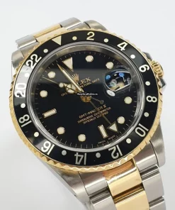 Lovely Replica Rolex Gmt-master II 16713 Caliber 3185 Automatic Movement 40mm Gold/steel Case Mens/unisex Watch