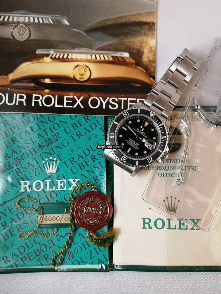 Amazing Replica Rolex Submariner Date 16800 Caliber 3035 Automatic Movement 40mm Steel Case Mens/unisex Watch