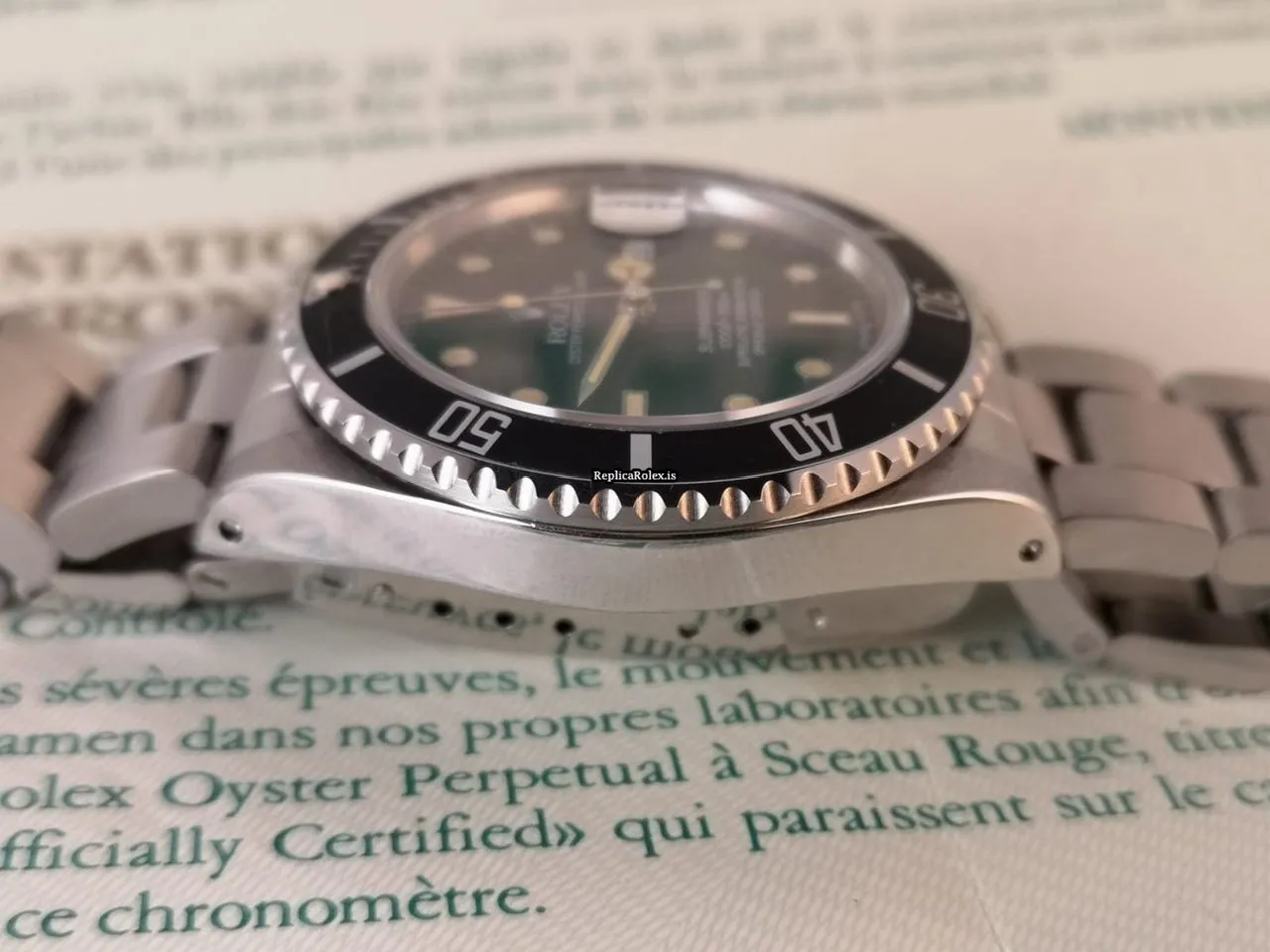 Amazing Replica Rolex Submariner Date 16800 Caliber 3035 Automatic Movement 40mm Steel Case Mens/unisex Watch - Image 16