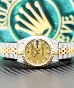 Mind-boggling Replica Rolex Lady-datejust 69173 Caliber 2135 Automatic Movement 26mm Steel Case Womens Watch