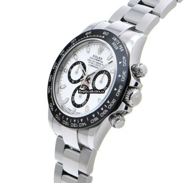 Affordable Clone Rolex Daytona 116500ln Caliber 4130 Automatic Movement 40mm Steel Case Watch - Image 2