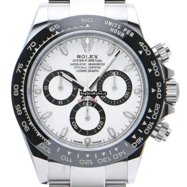 Affordable Clone Rolex Daytona 116500ln Caliber 4130 Automatic Movement 40mm Steel Case Watch - Image 6