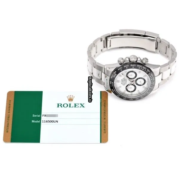1:1 Replica Rolex Daytona 116500ln Caliber 4130 Automatic Movement 40mm Steel Case Watch - Image 5