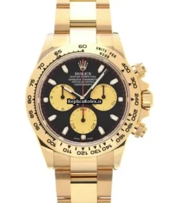 Exquisite Replica Rolex Daytona 116508 Caliber 4130 Automatic Movement 40mm Yellow Gold Case Watch