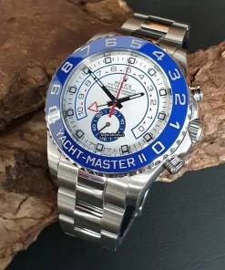 Excellent Replica Rolex Yacht-master II 116680 Automatic Movement 44mm Steel Case Watch