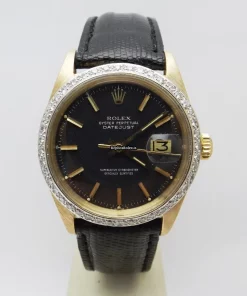 Wonderful Replica Rolex Datejust 1601 Caliber 1570 Automatic Movement 36mm Yellow Gold Case Mens/unisex Watch