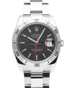 Offering Fake Rolex Datejust Turn-o-graph 116264 Caliber 3135 Automatic Movement 36mm Steel Case Watch