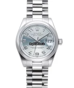 Good Replica Rolex Datejust 178246 Automatic Movement 31mm Platinum Case Watch