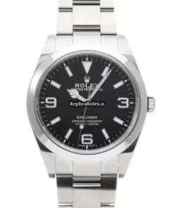 Pleasing Replica Rolex Explorer 214270 Caliber 3132 Automatic Movement 39mm Steel Case Watch