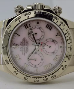 Epic Knockoff Rolex Daytona 116509 Automatic Movement 40mm White Gold Case Mens/unisex Watch