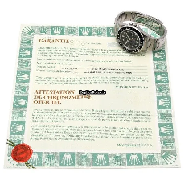 Awesome Replica Rolex Gmt-master II 16710 Caliber 3185 Automatic Movement 40mm Steel Case Watch - Image 5