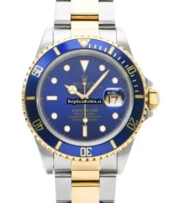 Ideal Replica Rolex Submariner Date 16613 Caliber 3135 Automatic Movement 40mm Steel Case Watch