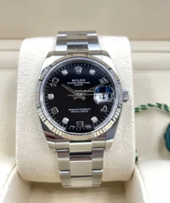 Reliable Replica Rolex Oyster Perpetual Date 115234 Caliber 3135 Automatic Movement 34mm Steel Case Mens/unisex Watch