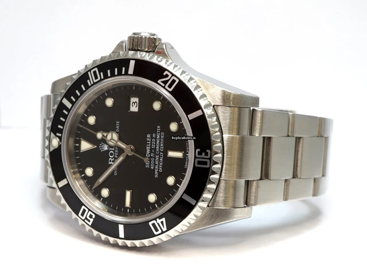 Marvellous Clone Rolex Sea-dweller 4000 16600 Caliber 3135 Automatic Movement 40mm Steel Case Mens/unisex Watch - Image 2