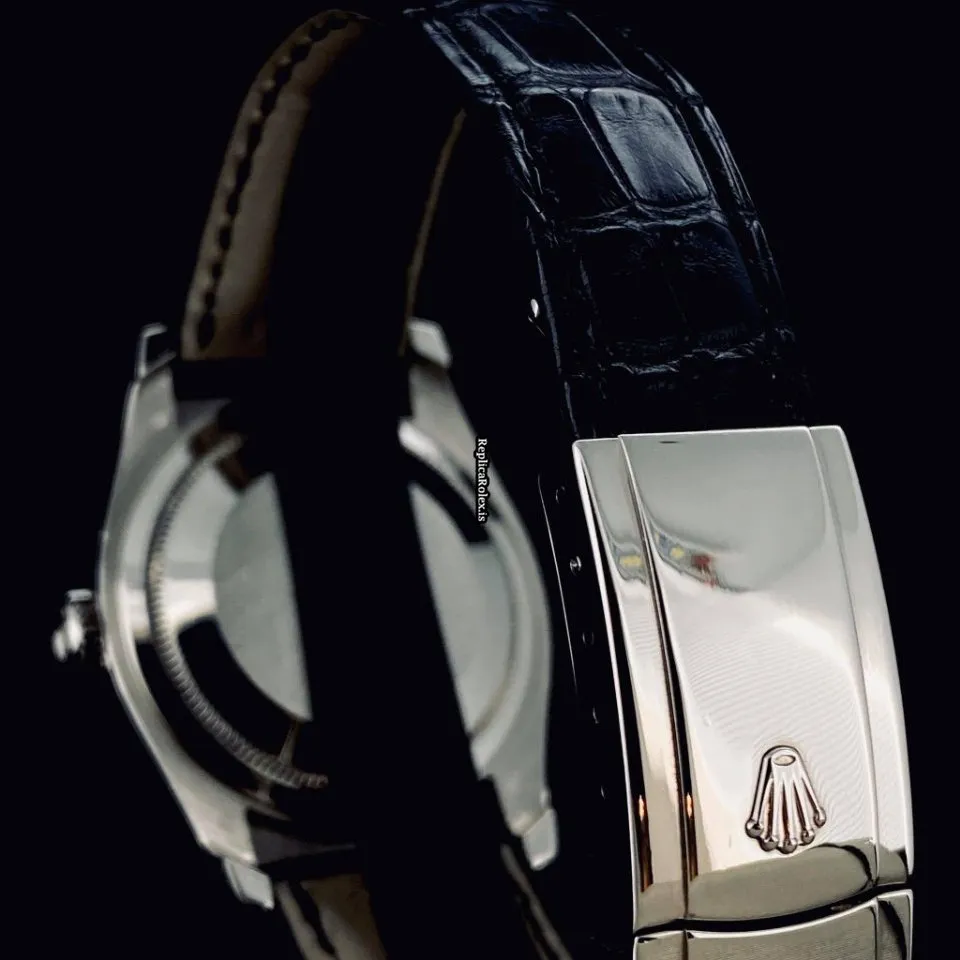 Fantastic Fake Rolex Datejust 116139 Caliber 3135 Automatic Movement 36mm White Gold Case Mens/unisex Watch - Image 7