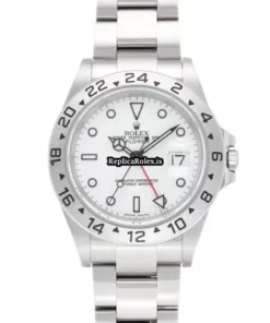 Superior Copies Rolex Explorer II 16570 Caliber 3185 Automatic Movement 40mm Steel Case Watch