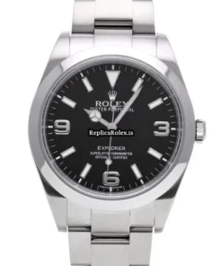 Suitable Replica Rolex Explorer 214270 Caliber 3132 Automatic Movement 39mm Steel Case Watch