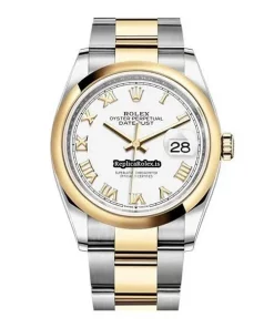 Beautiful Replica Rolex Datejust 126203 Caliber 3235 Automatic Movement 36mm Gold/steel Case Mens/unisex Watch