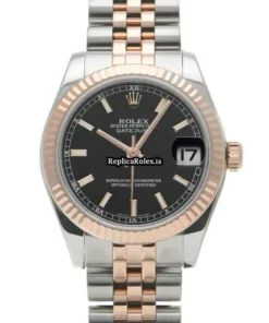Amazing Fake Rolex Lady-datejust 178271 Automatic Movement 31mm Steel Case Watch