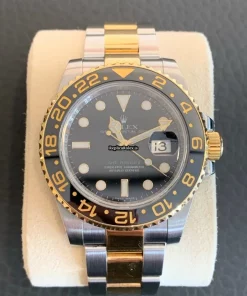 Fantastic Fake Rolex Gmt-master II 116713ln Caliber 3186 Automatic Movement 40mm Gold/steel Case Mens/unisex Watch