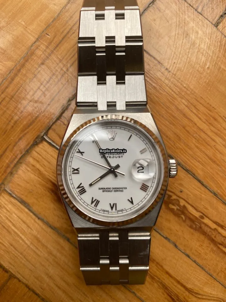 Wonderful Replica Rolex Datejust Oysterquartz 17000 Caliber 5035 Quartz Movement 36x42mm Steel Case Mens/unisex Watch - Image 10