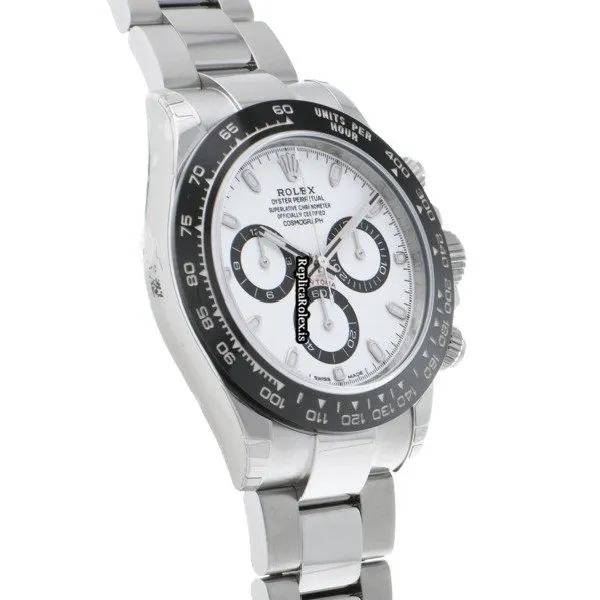 Affordable Replica Rolex Daytona 116500ln Caliber 4130 Automatic Movement 40mm Steel Case Watch - Image 3