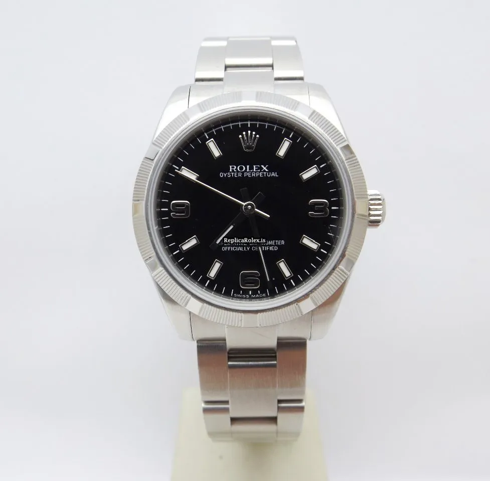 Appealing Fake Rolex Oyster Perpetual 177210 Automatic Movement 31mm Steel Case Womens Watch