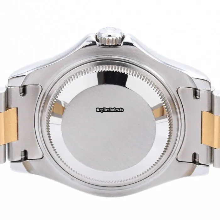 Reliable Imitation Rolex Yacht-master 68623 Caliber 2135 Automatic Movement 35mm Gold/steel Case Mens/unisex Watch - Image 7