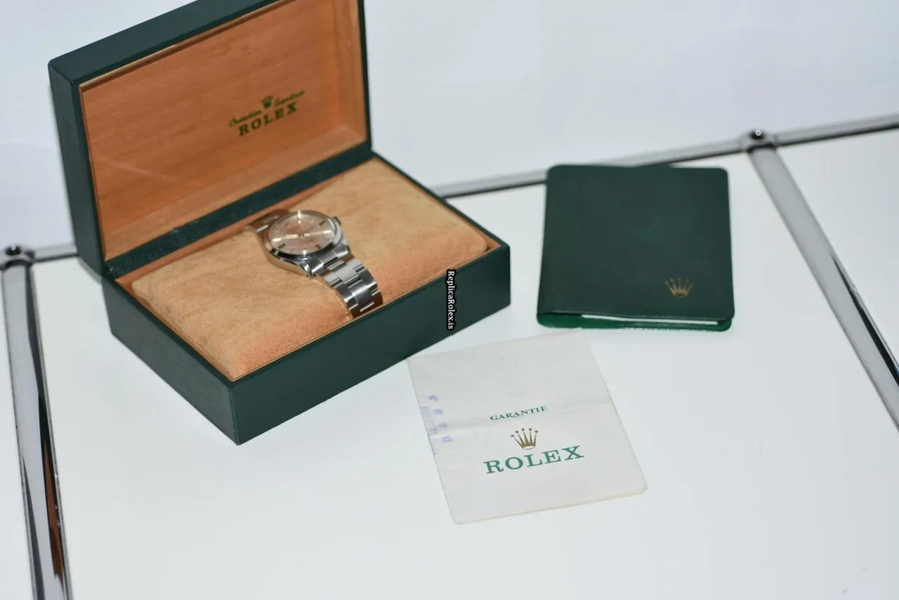 Wonderful Replica Rolex Air King Precision 5500 Automatic Movement 34mm Steel Case Mens/unisex Watch - Image 9