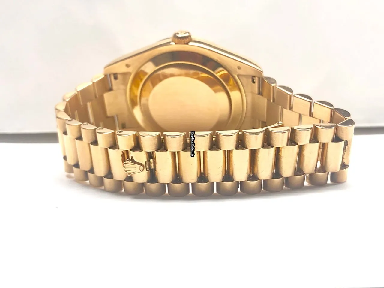 Stylish Fake Rolex Day-date II 218235 Caliber 3156 Automatic Movement 41x49mm Rose Gold Case Mens/unisex Watch - Image 3