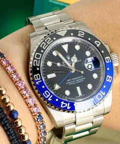 Amazing Replica Rolex Gmt-master II 116710blnr Caliber 3186 Automatic Movement 40mm Steel Case Mens/unisex Watch