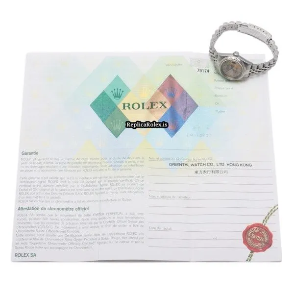 Pleasing Copy Rolex Lady-datejust 79174 Automatic Movement 26mm Steel Case Womens Watch - Image 5