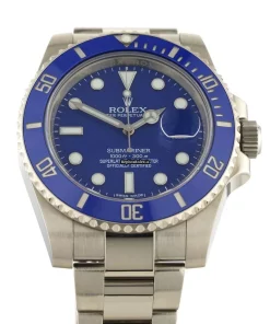 Well Made Copies Rolex Submariner Date 116619lb Automatic Movement 40mm White Gold Case Watch