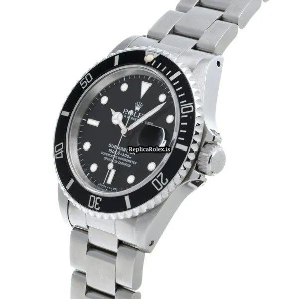 Well Made Fake Rolex Submariner Date 16610 Caliber 3135 Automatic Movement 40mm Steel Case Watch - Image 2