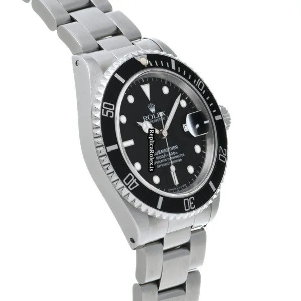 Well Made Fake Rolex Submariner Date 16610 Caliber 3135 Automatic Movement 40mm Steel Case Watch - Image 3