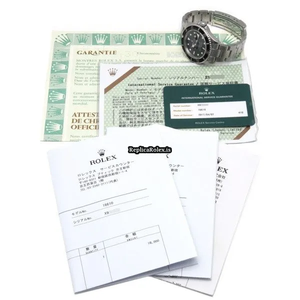 Well Made Fake Rolex Submariner Date 16610 Caliber 3135 Automatic Movement 40mm Steel Case Watch - Image 5