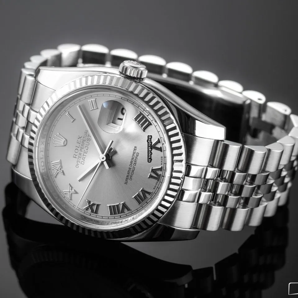 Marvellous Replica Rolex Datejust 116234 Caliber 3135 Automatic Movement 36mm Steel Case Mens/unisex Watch - Image 5