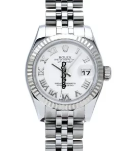 Perfect Replica Rolex Lady-datejust 179174 Automatic Movement 26mm Steel Case Womens Watch