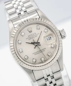 Superb Fake Rolex Lady-datejust 69174 Caliber 2135 Automatic Movement 26mm Steel Case Womens Watch