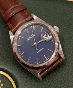 Fabulous Fake Rolex Oyster Precision 6694 Caliber 1225 Manual Winding Movement 34x40mm Steel Case Mens/unisex Watch