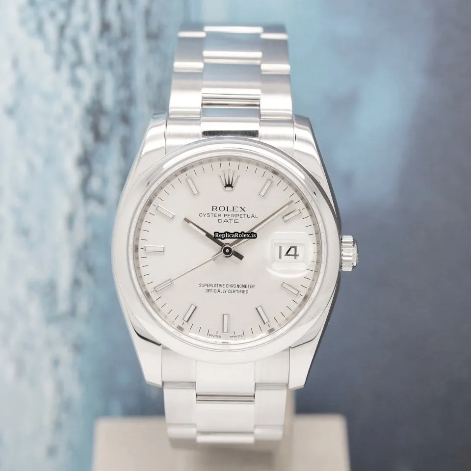Excellent Replica Rolex Oyster Perpetual Date 115200 Caliber 3135 Automatic Movement 35x41mm Steel Case Mens/unisex Watch - Image 3