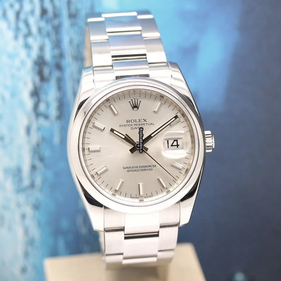 Excellent Replica Rolex Oyster Perpetual Date 115200 Caliber 3135 Automatic Movement 35x41mm Steel Case Mens/unisex Watch - Image 7