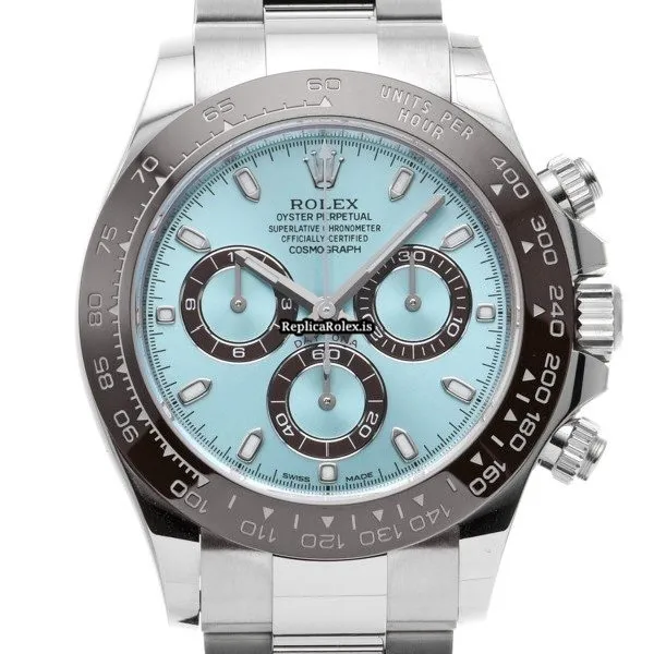 Trustworthy Replica Rolex Daytona 116506 Caliber 4130 Automatic Movement 40mm Platinum Case Watch - Image 6