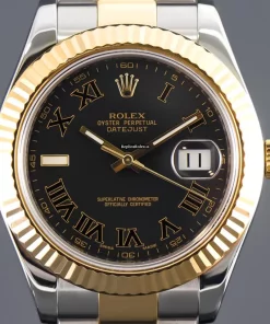 Affordable Imitation Rolex Datejust II 116333 Caliber 3136 Automatic Movement 41mm Gold/steel Case Mens/unisex Watch