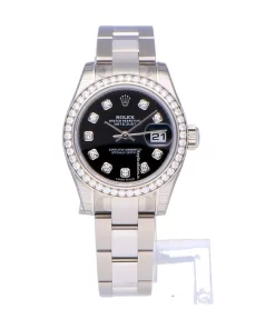 Amazing Knockoff Rolex Lady-datejust 179384-0002 Caliber 2235 Automatic Movement 26mm Silver Case Womens Watch